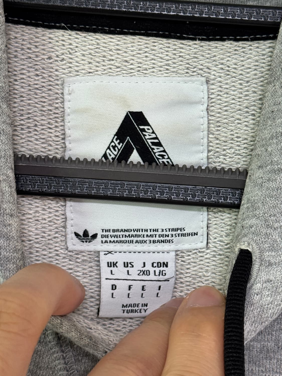 팔라스 x 아디다스 초판 콜라보 3선 후드티 100-105 상품이미지5