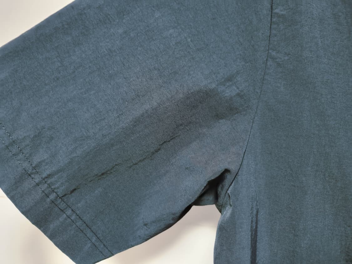 남성 엄브로 우븐 반팔 아노락 바람막이 블랙 검정 트레이닝복 상품이미지5