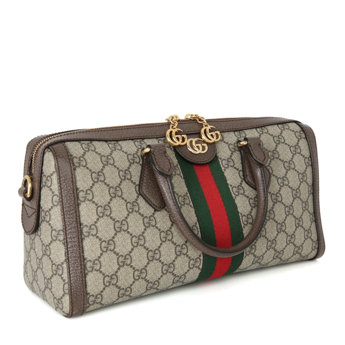 구찌 오피디아 보스턴 GG 수프림 삼선 크로스 탑핸들 524532 상품이미지4