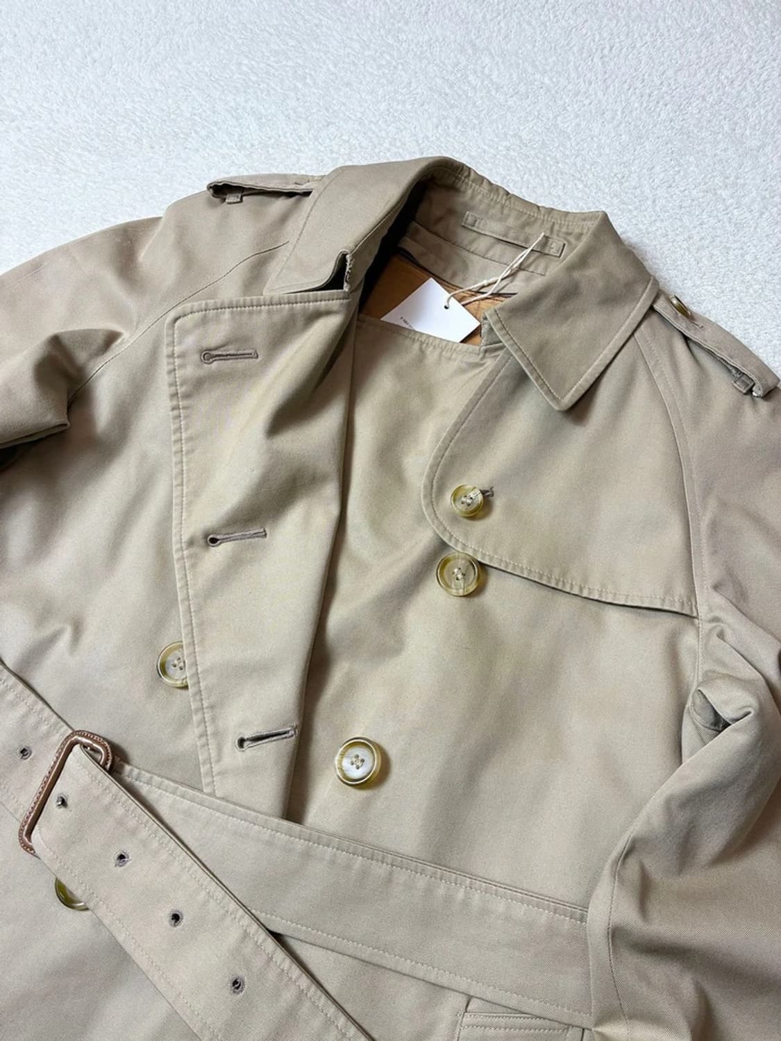 버버리 90's 더블 브레스티드 트렌치 코트 PN6657 상품이미지3