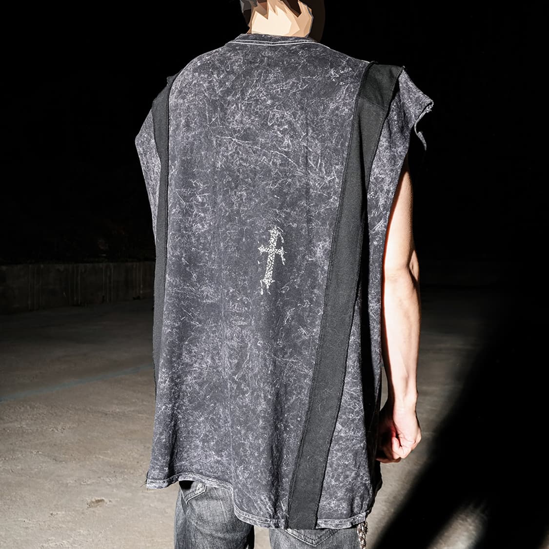 Vintage Washed Black Sleeveless 상품이미지8