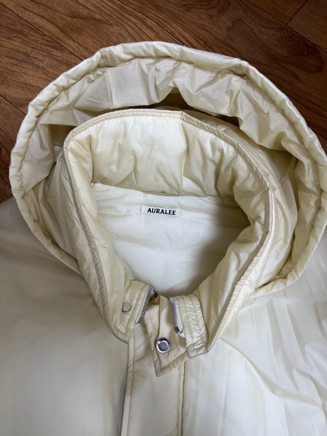 오라리 패딩코트 사이즈4 상품이미지3