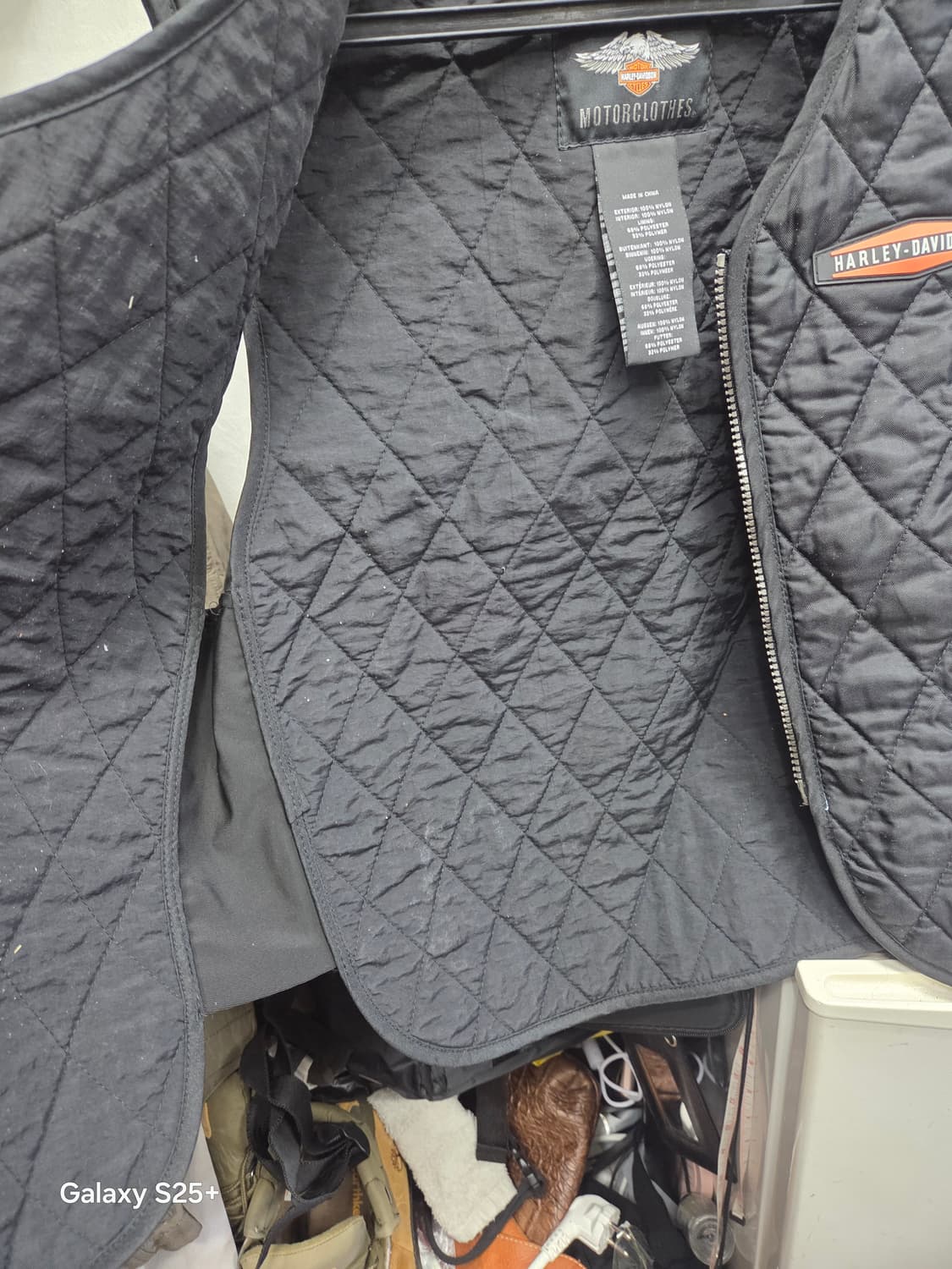 할리데이비슨  퀼링   조끼 상품이미지5