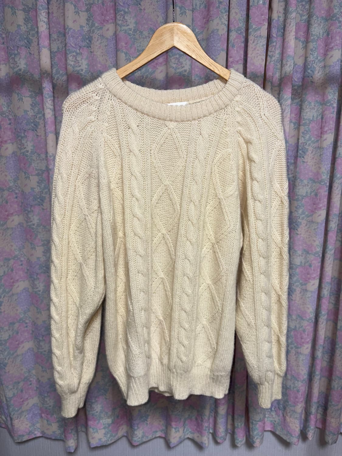 아이보리 울 니트 상품이미지4