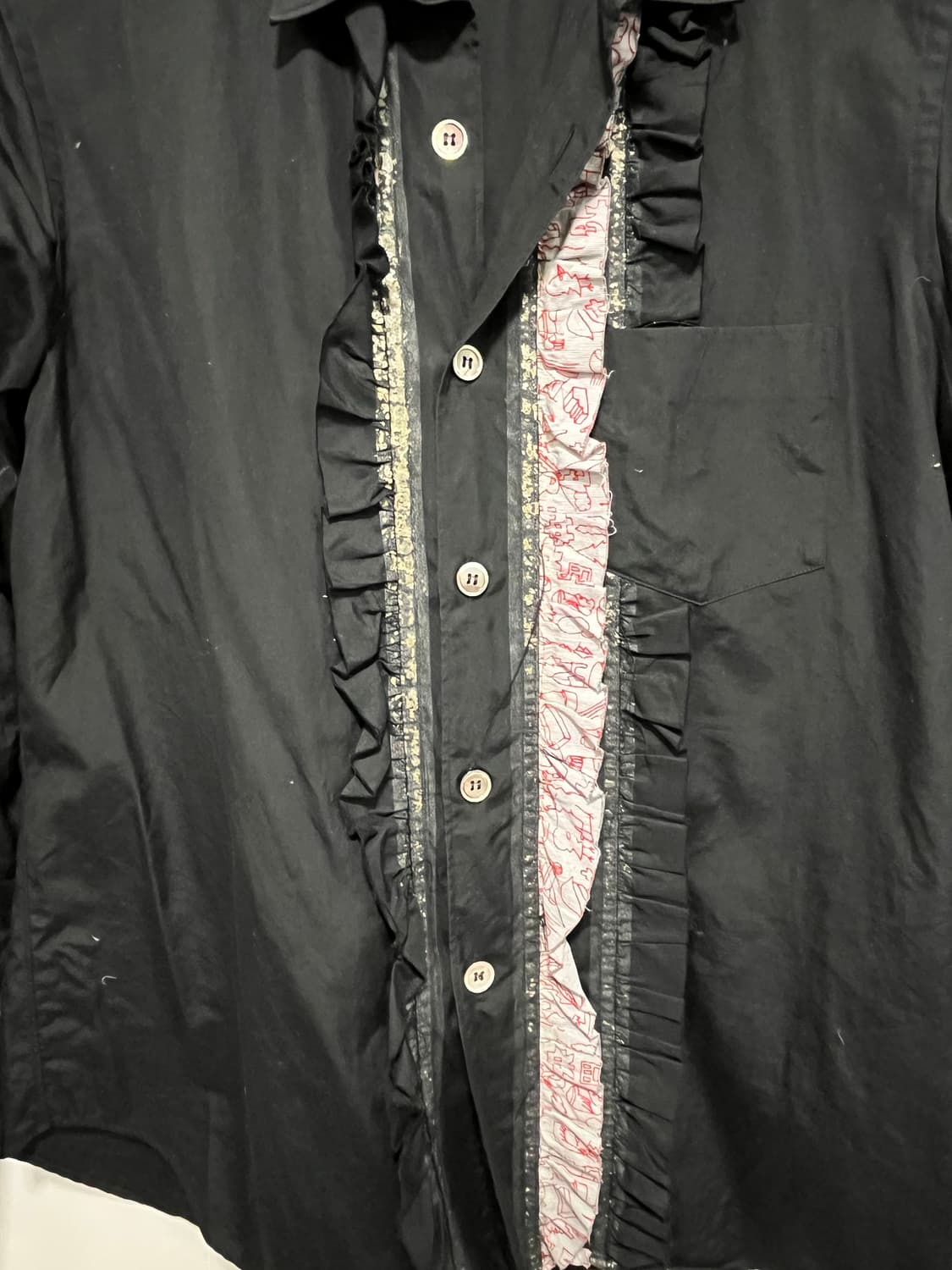 Comme des garcons HOMME 03s Frill Shirts 상품이미지3