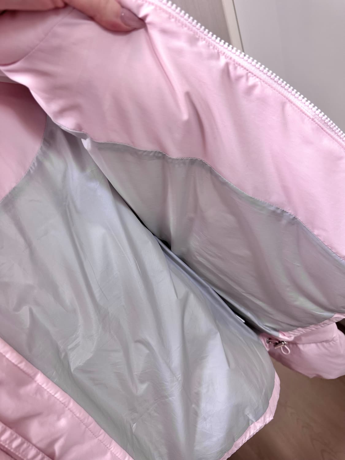 마가린 핑거스 리본 패딩 핑크 상품이미지10