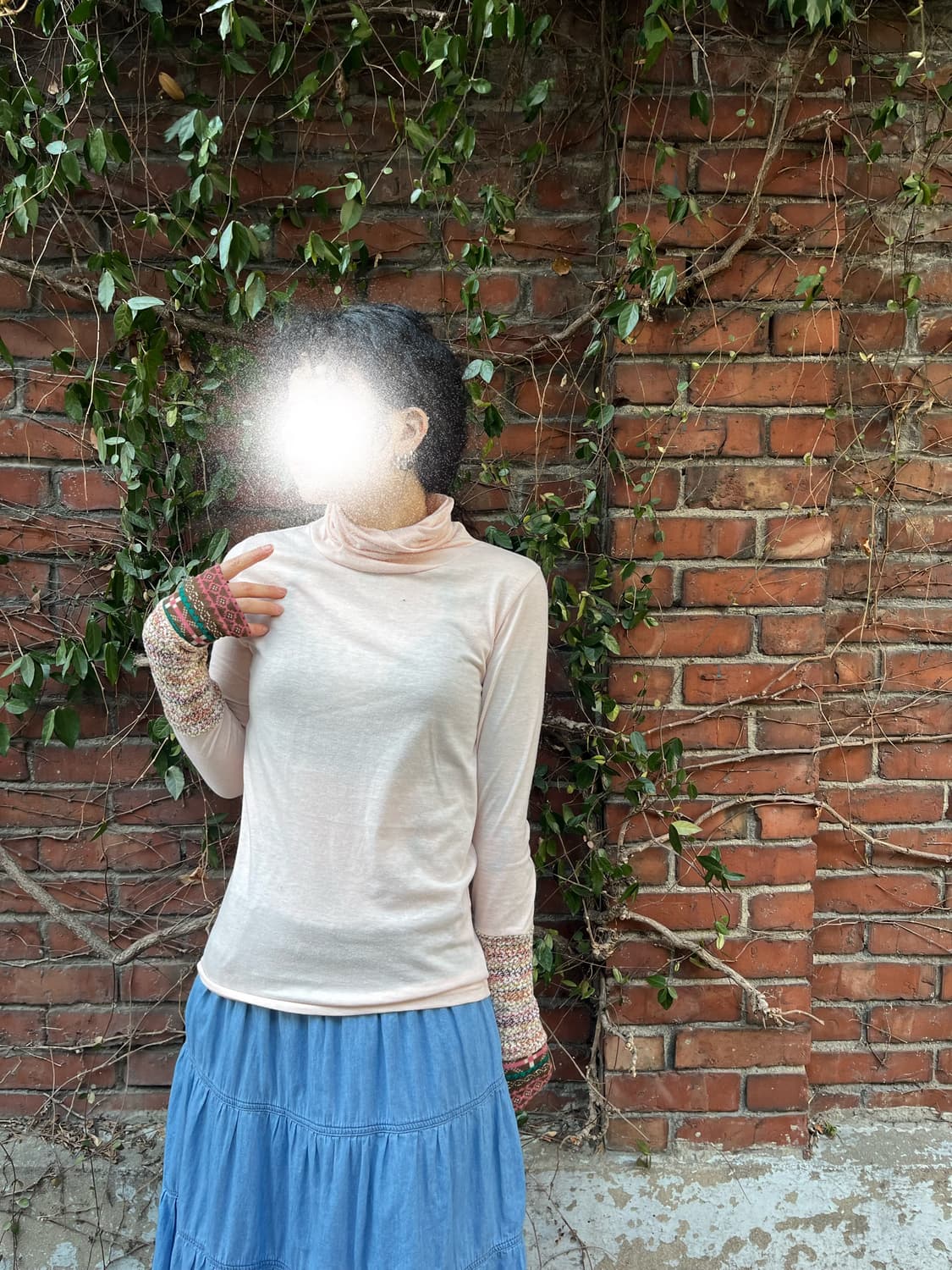 소매 워머 포인트 하이넥 상품이미지3