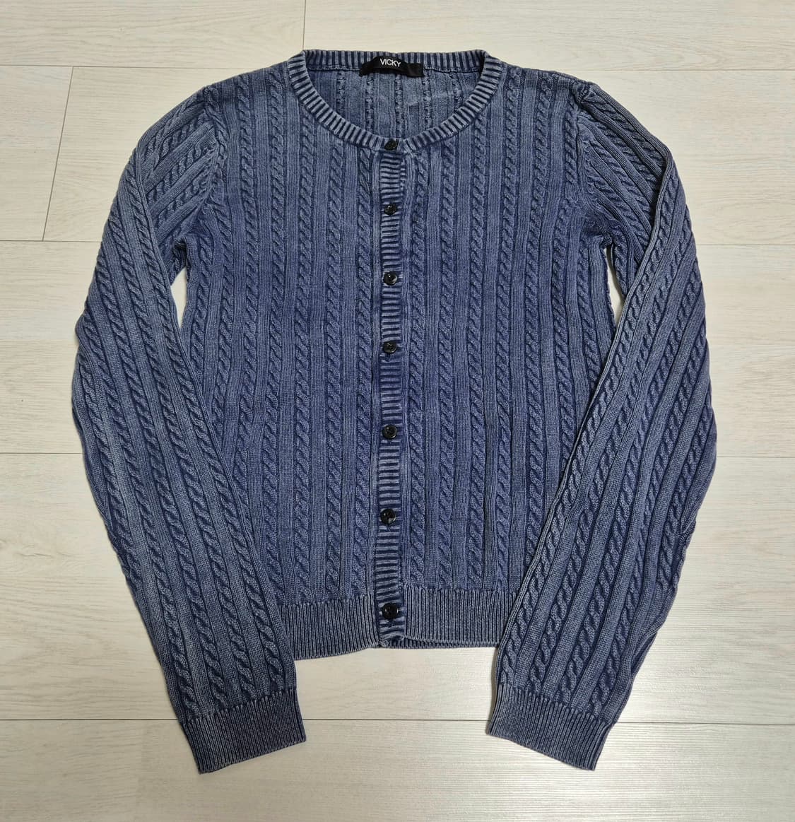 빈티지 네이비 가디건  상품이미지1