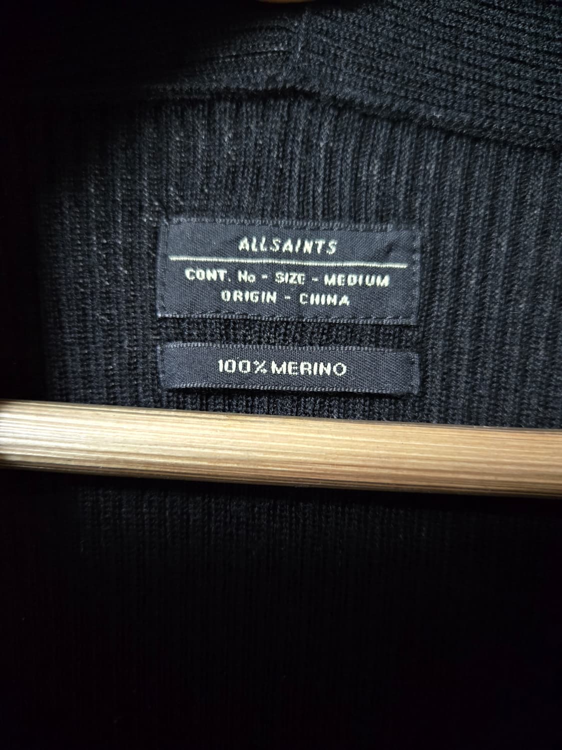 올세인츠 메리노울 오픈 가디건 100 상품이미지6