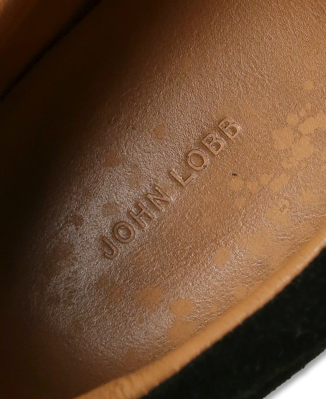 존 롭 [John Lobb] 스웨이드 레더 럭셔리 블랙 스니커즈 명품 상품이미지8