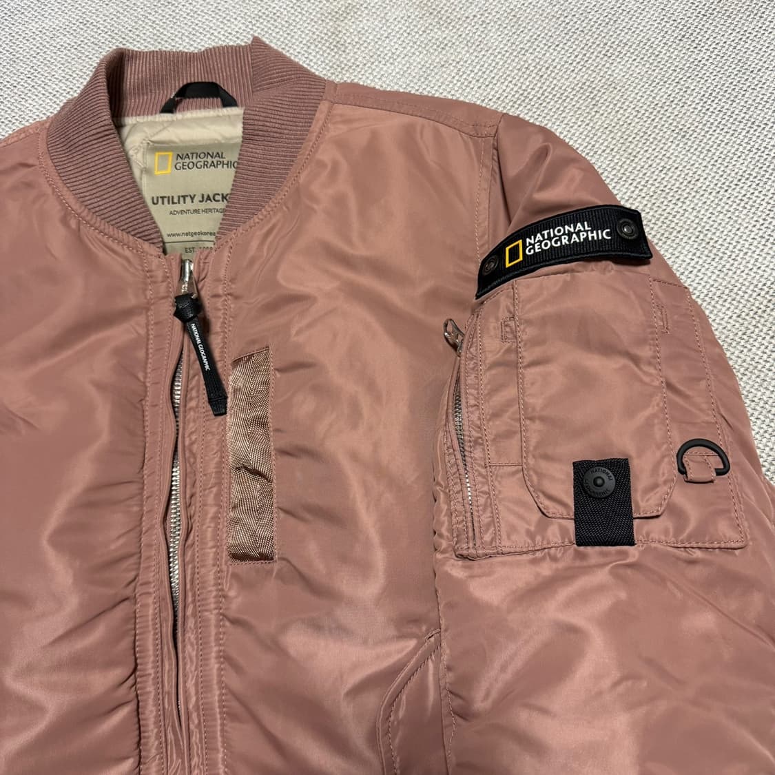 내셔널지오그래픽 유틸리티 ma-1 자켓 상품이미지2