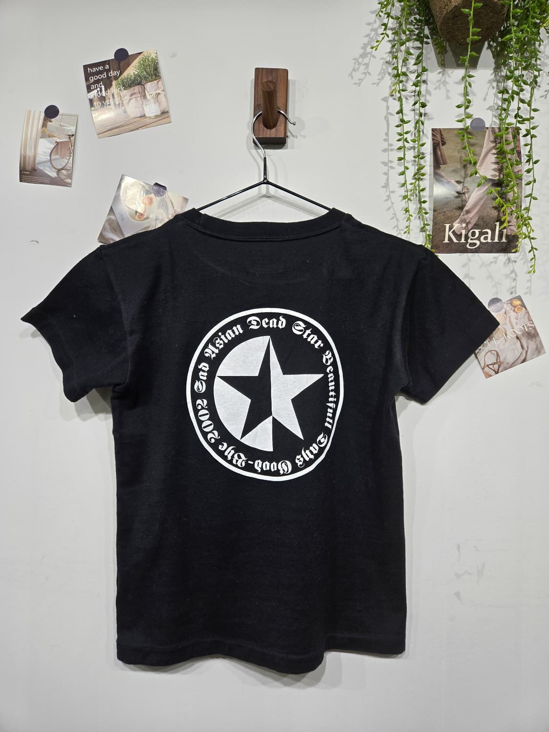 세즈 SAD ASIAN DEAD STAR 블랙 반팔 티셔츠 상품이미지6