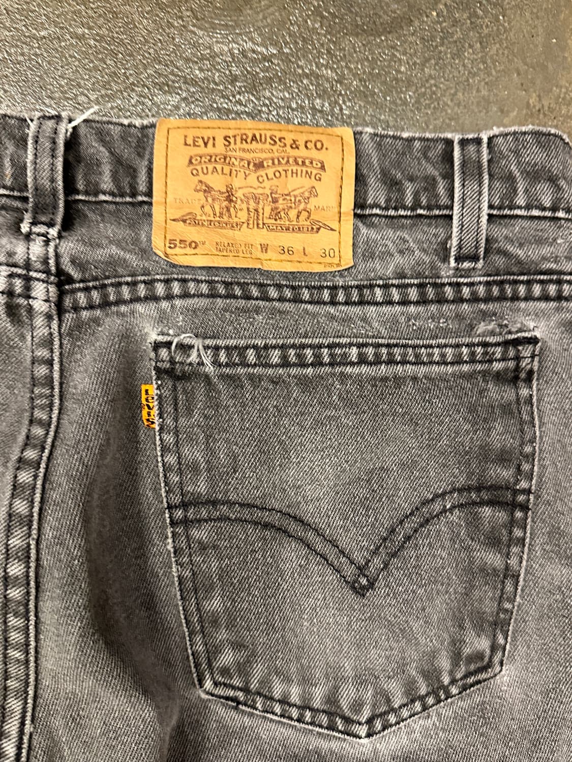 90s 리바이스 505 오렌지탭 W36 L30 상품이미지7