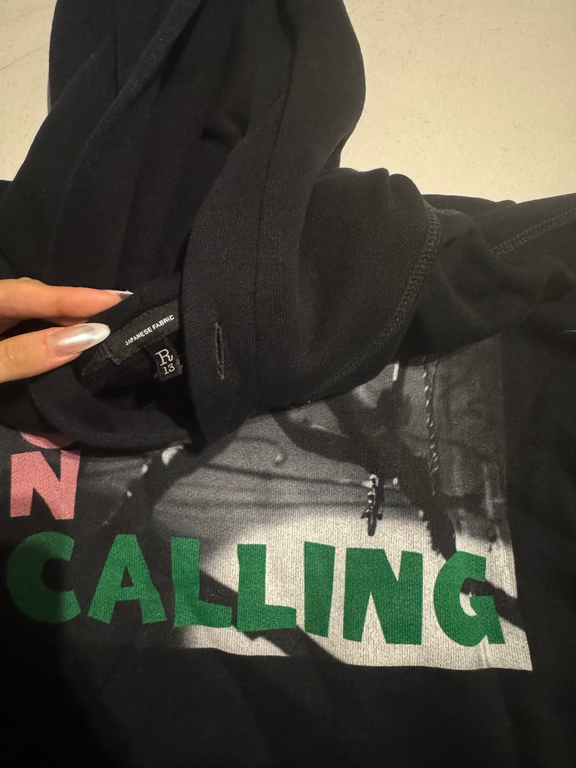R13 The Clash London Calling Hoodie 상품이미지3