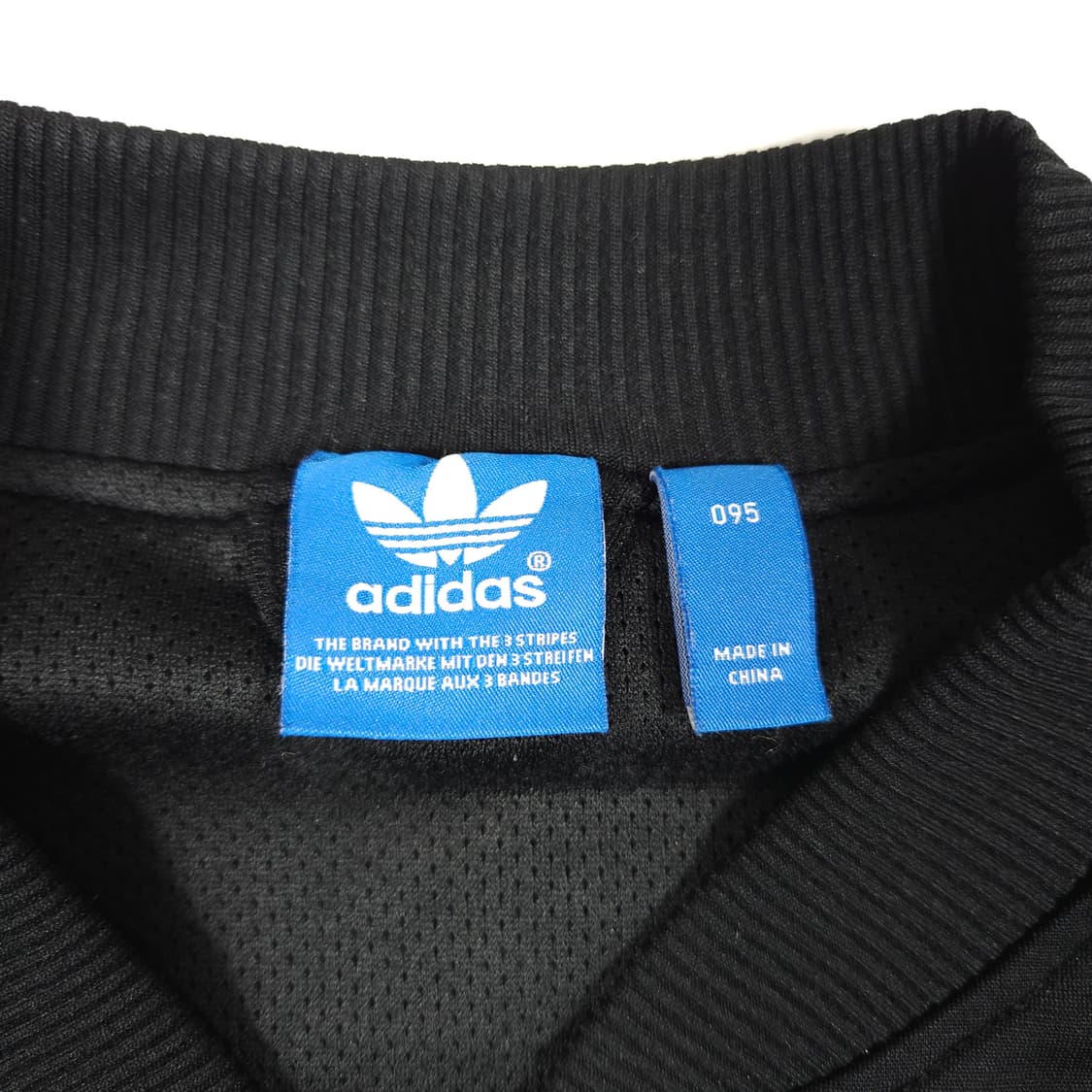 아디다스 파이어버드 빅로고 져지 블랙 상품이미지4