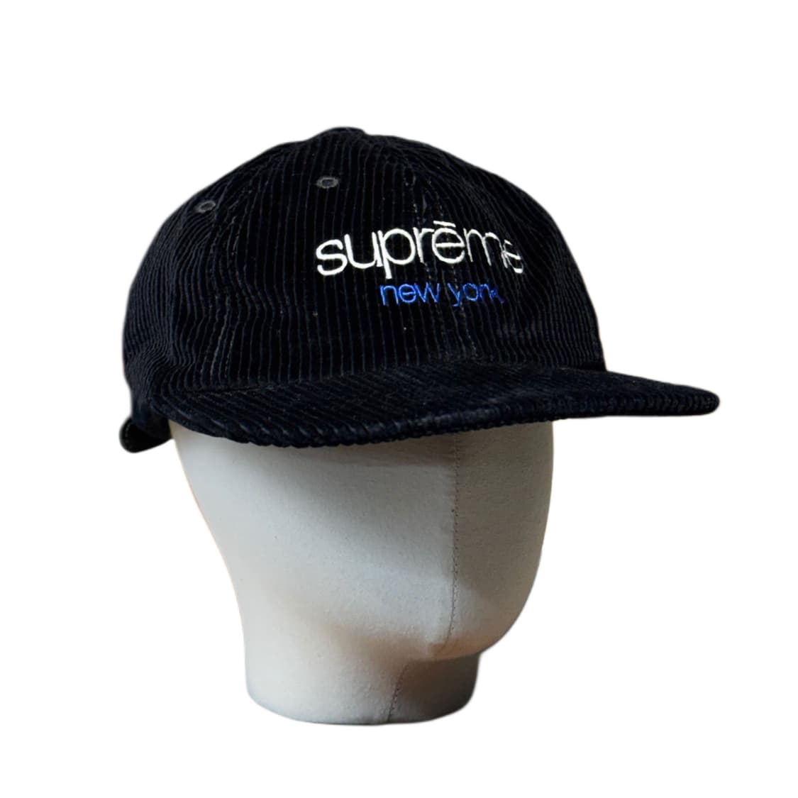 슈프림 코듀로이 6 패널 캡 (OS) 17FW 와플 클래식 로고 상품이미지1