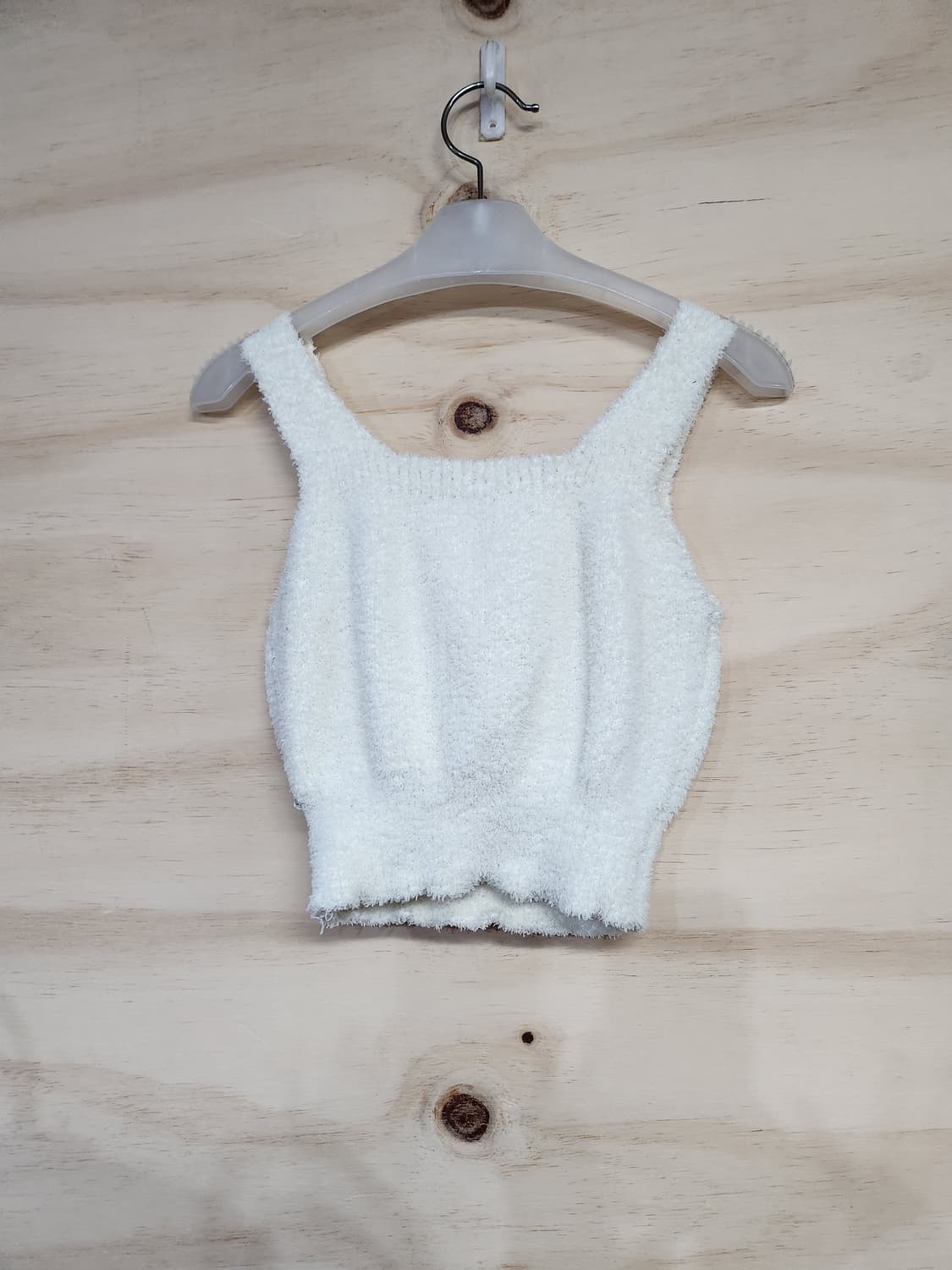 208) 뽀글 캡 크롭나시 상품이미지2