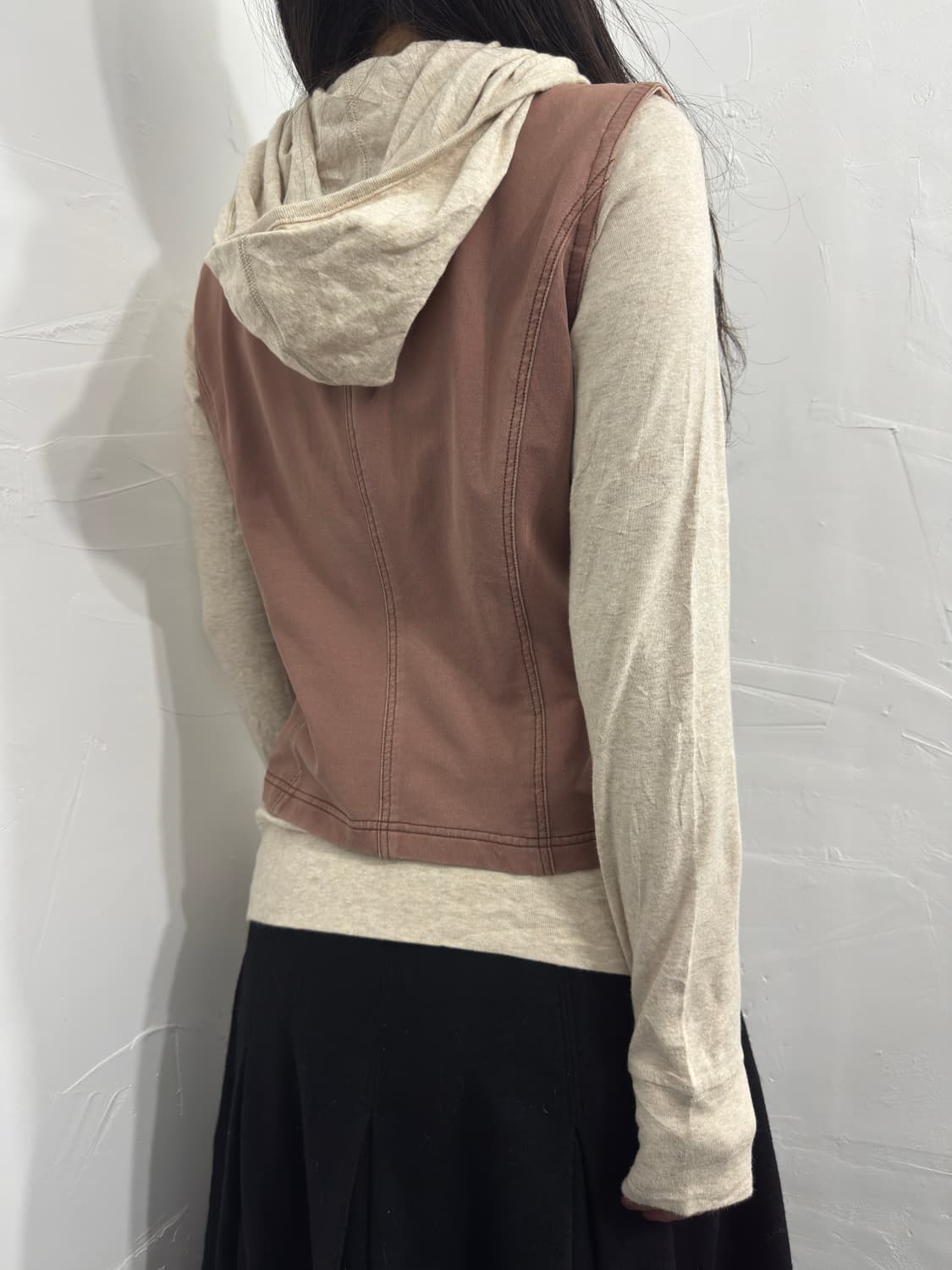 jizzo twoway zipup vest 상품이미지3