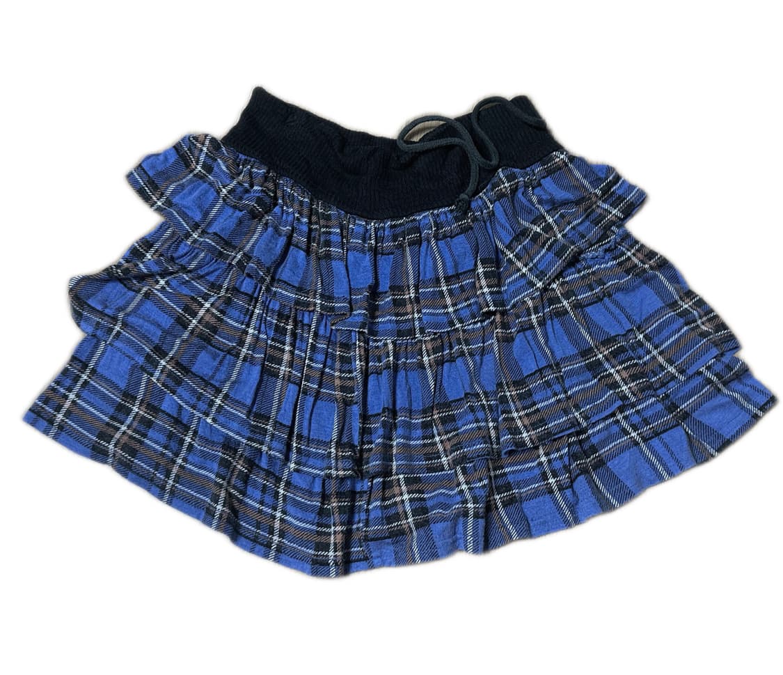 Y2k 스쿨룩 체크캉캉스커트 갸루 펑크 캐캐체 상품이미지1