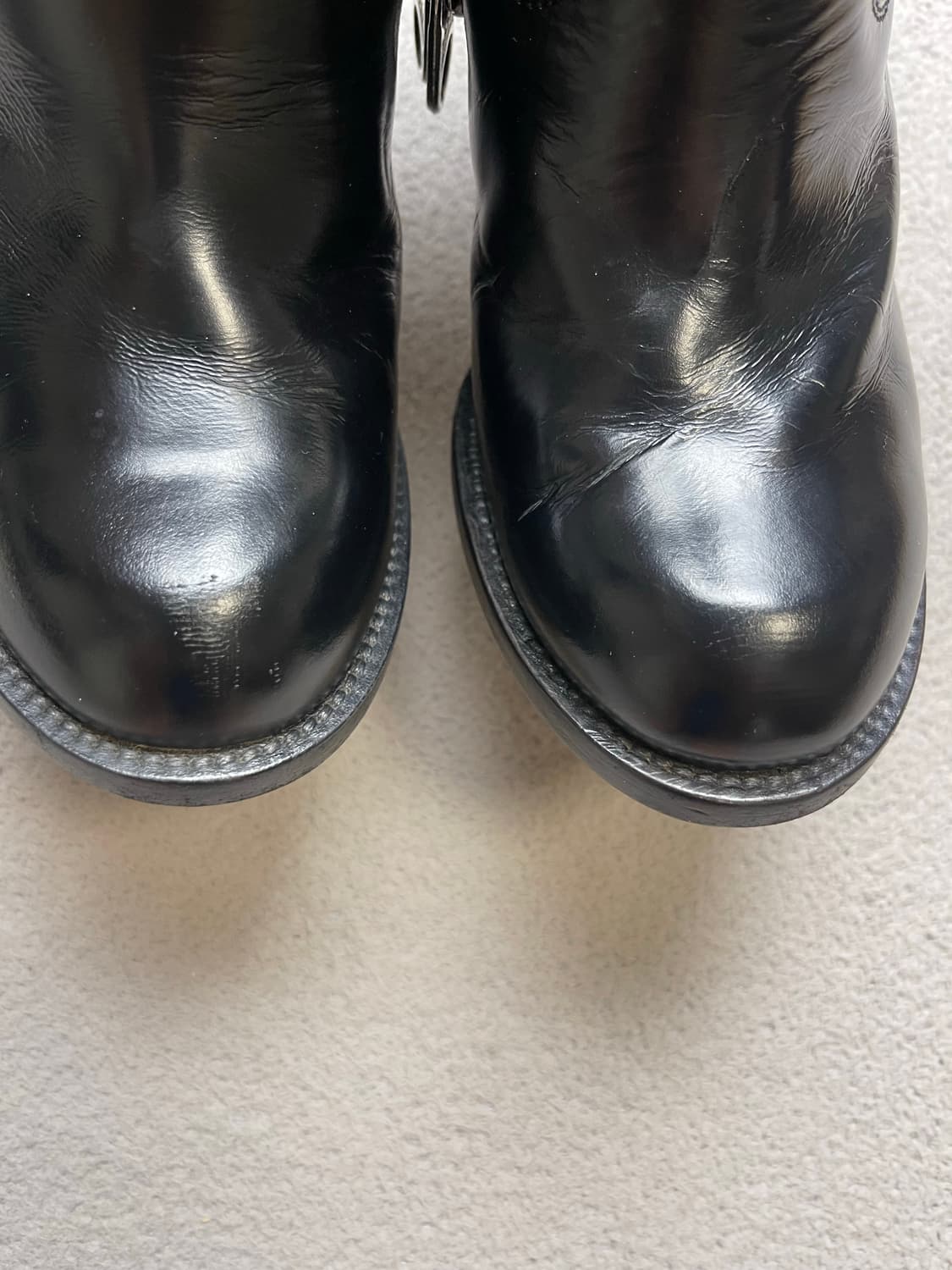 [37.5] Chloe 끌로에 레더 부츠 -240-245 상품이미지9