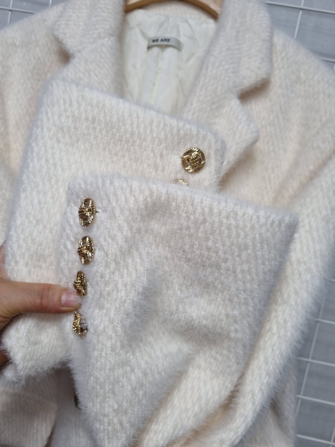 (택포) WE ARE 위아 누빔 자켓 (새상품급)가격내림 상품이미지4