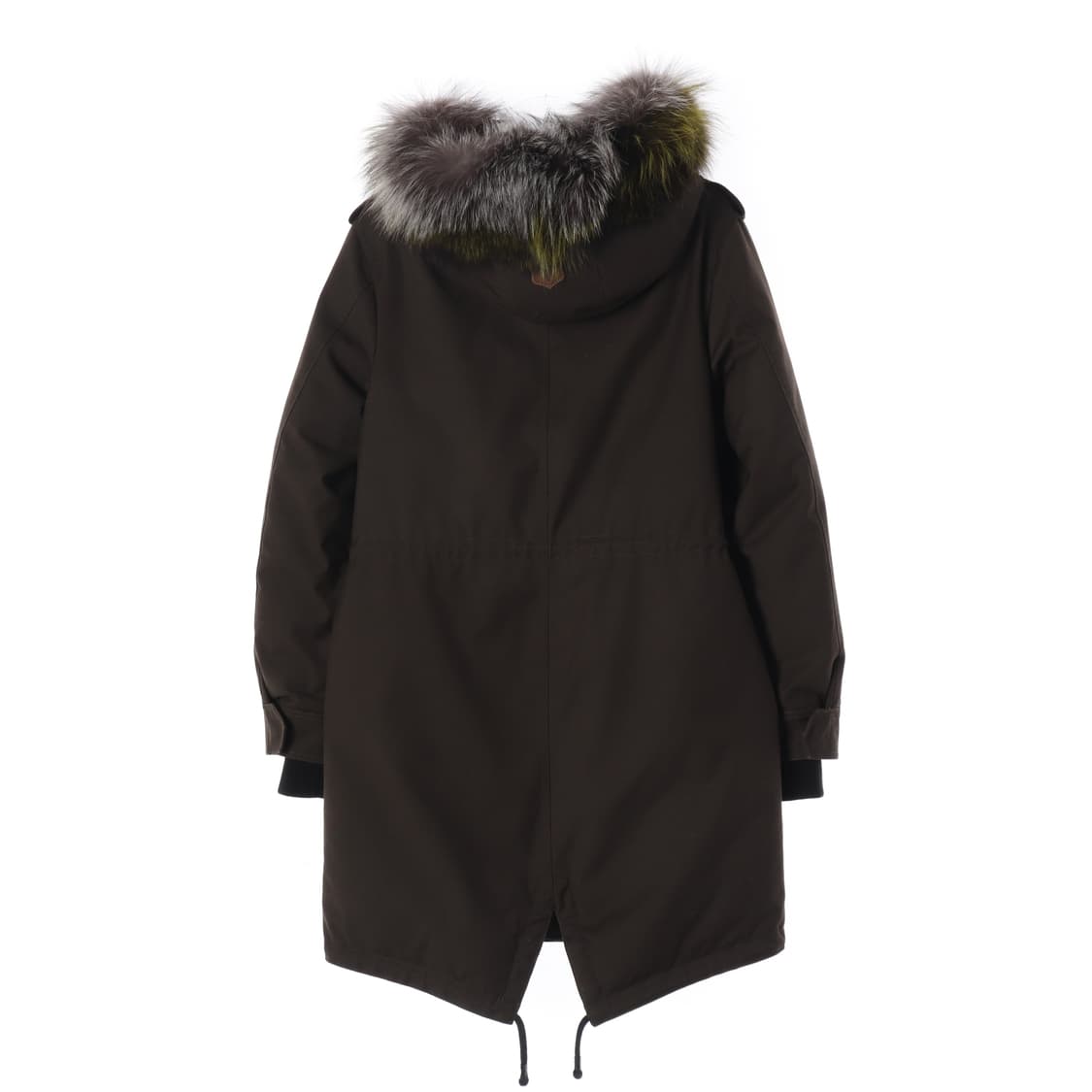 맥케이지 레나 RENA 투톤 폭스 퍼 덕 다운 롱 패딩 상품이미지3