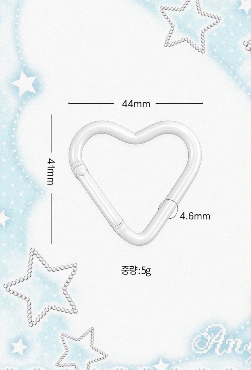 eggu white rabbit wallet(에구 카드 지갑 키링) 상품이미지8