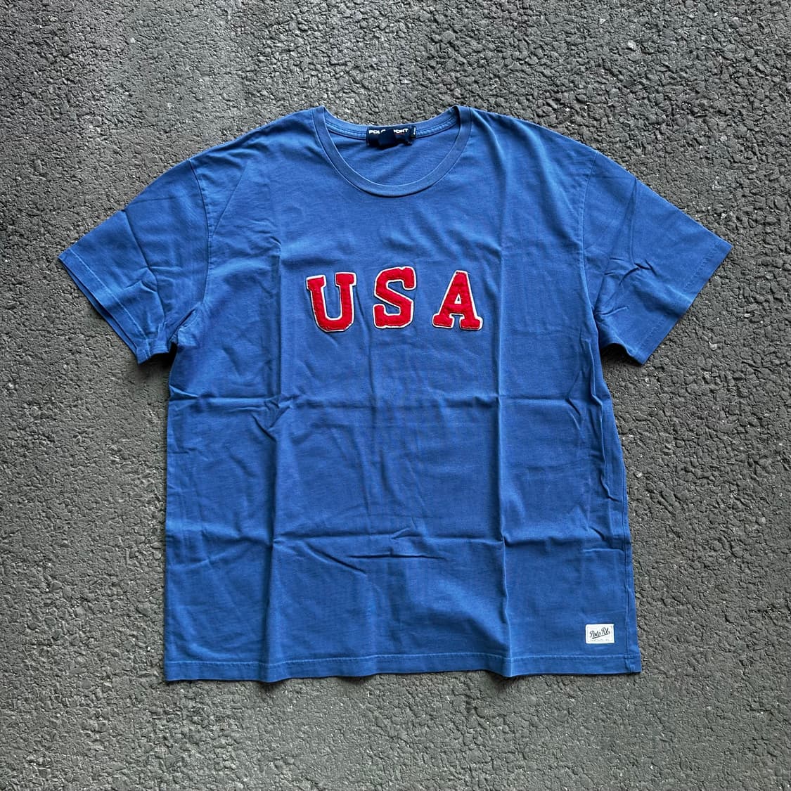 폴로 스포츠 블루 티 XL 상품이미지1