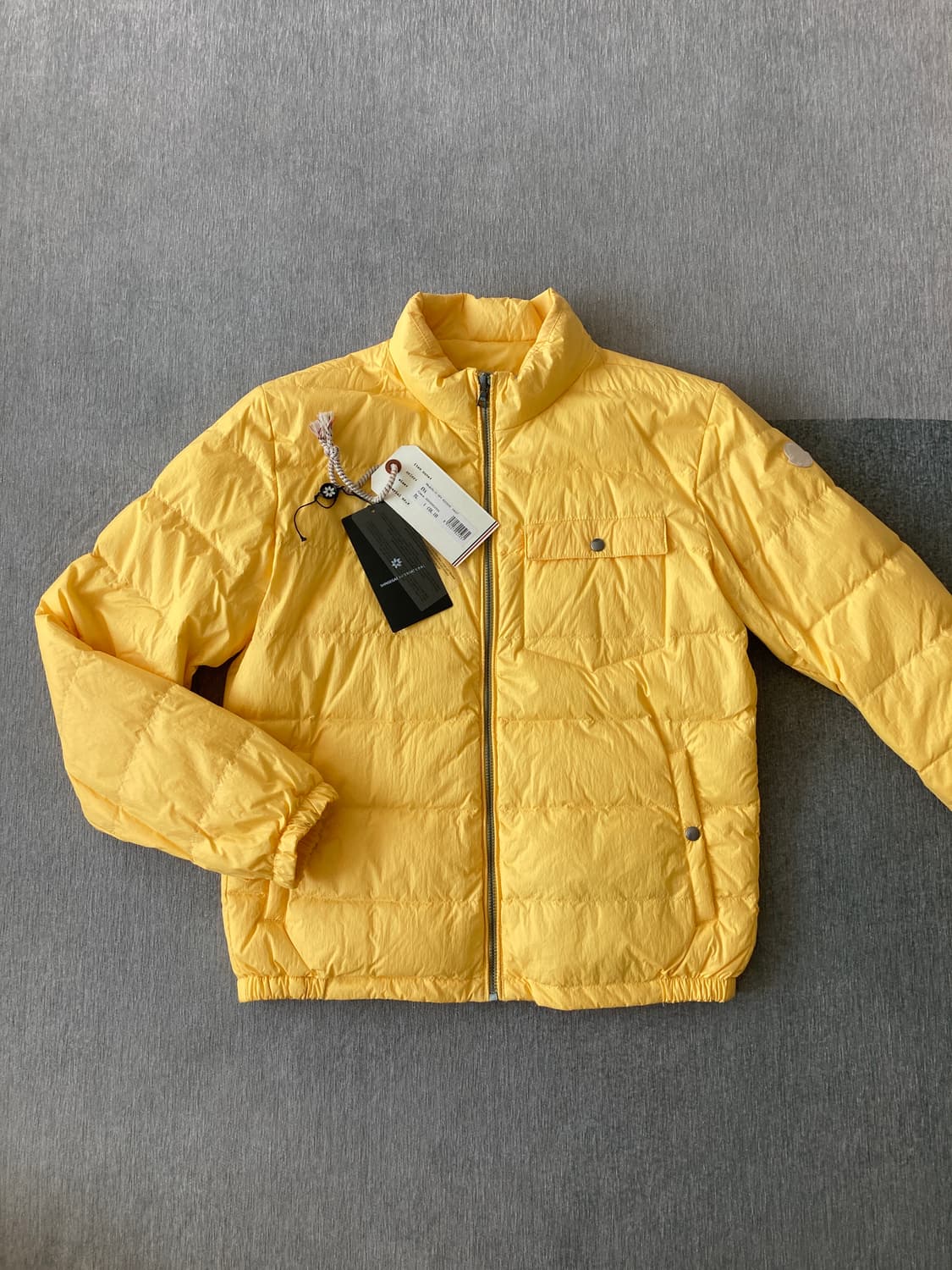 [1] 몽클레어 비즈빔 구스다운 wasi jacket 옐로우 2in1 상품이미지10