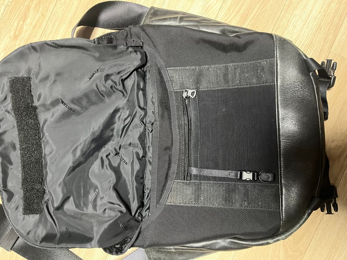 빈티지 요시다포터 레더 메신저백 판매 상품이미지3