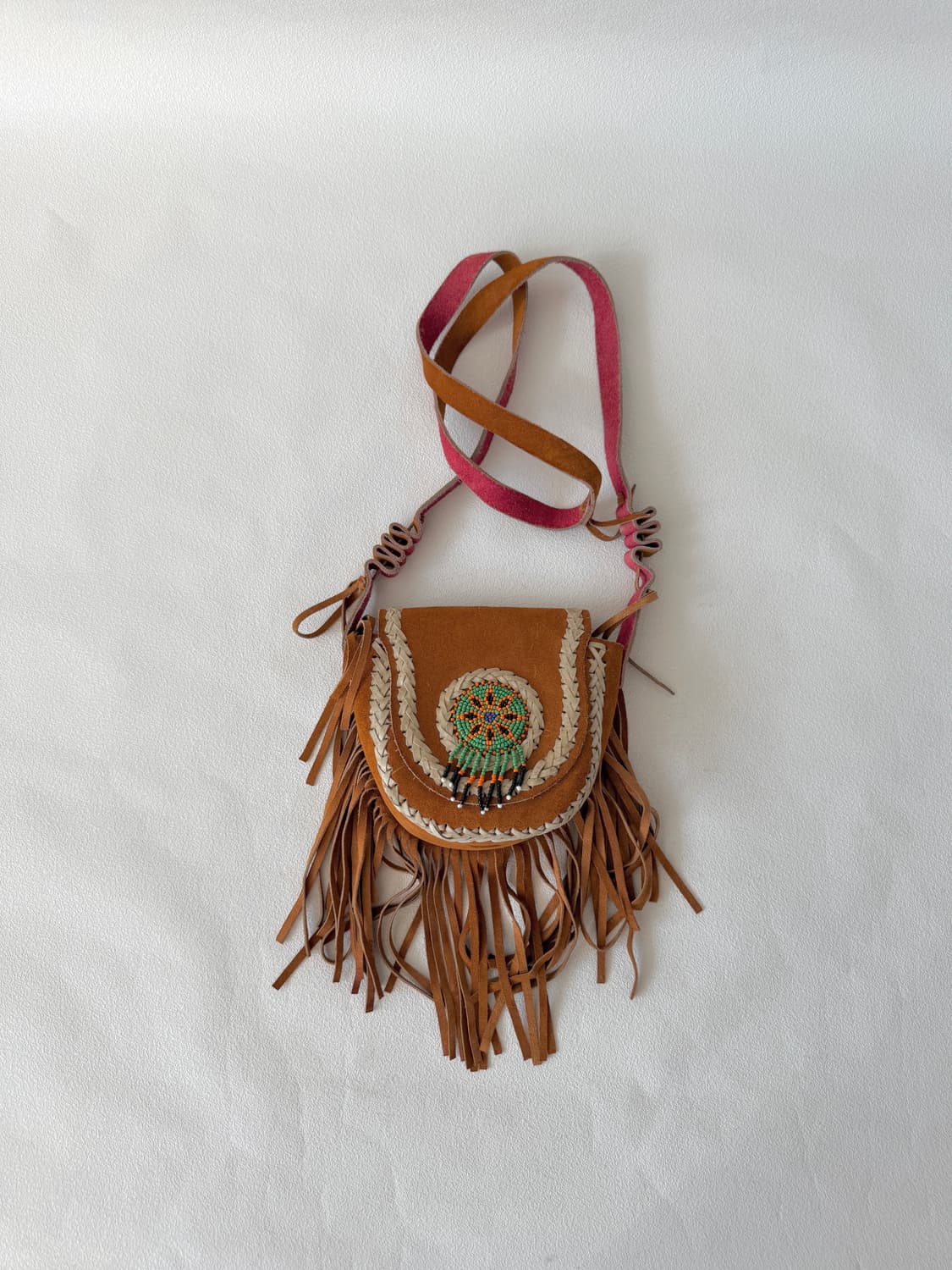 Pre owned 스웨이드 웨스턴 미니백 상품이미지1