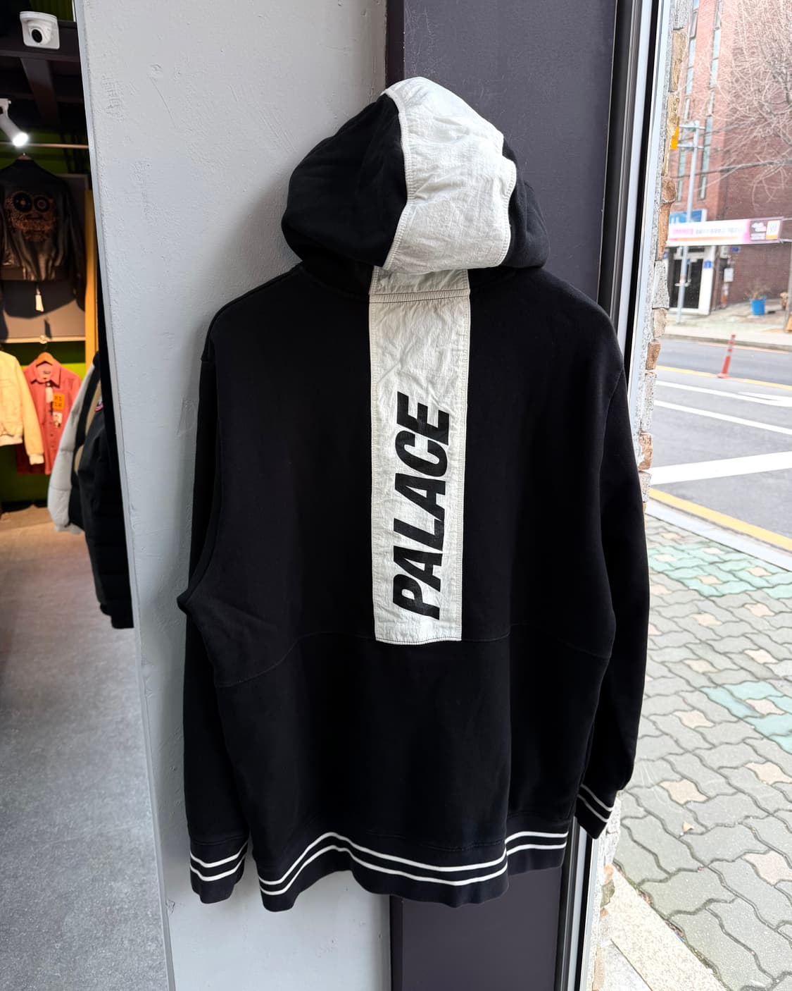 XL/ 팔라스 퀵커 쉘 후디드 쿼터 집업 상품이미지6