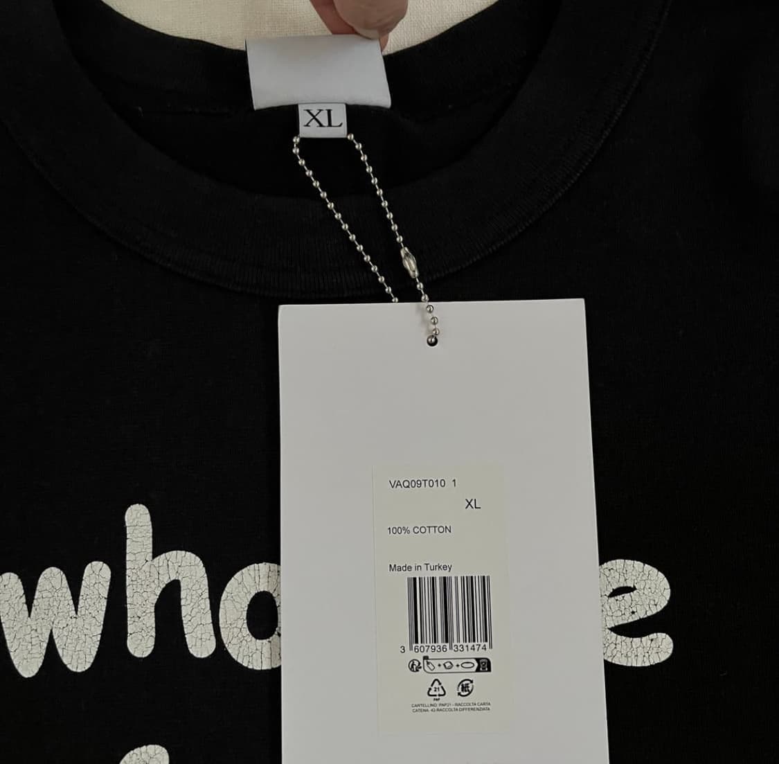 바퀘라 Who the fuck 반팔 XL 상품이미지3