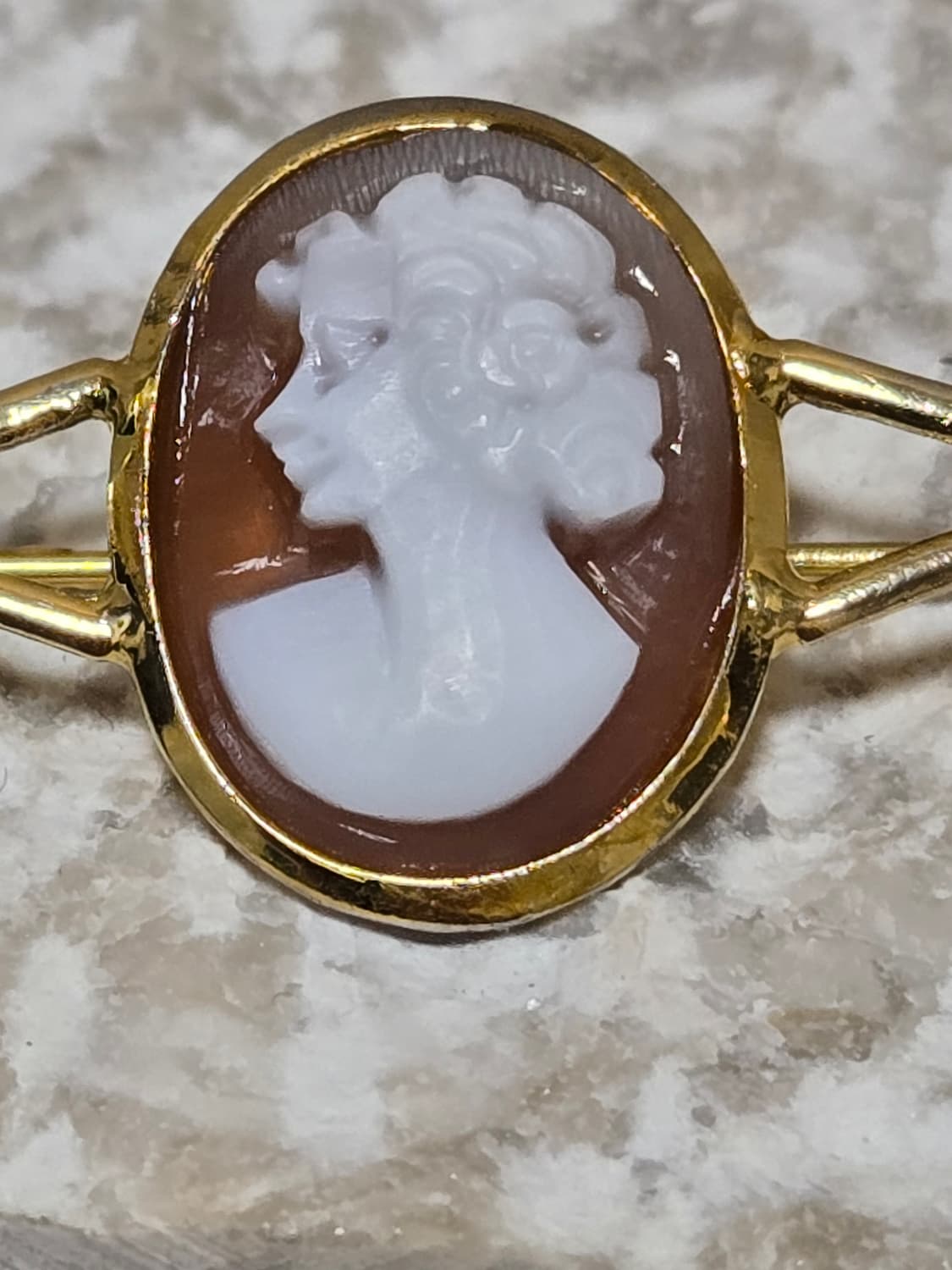빈티지 실버 프레임 쉘 카메오 브로치
클래식 여성 조각카메오 상품이미지3