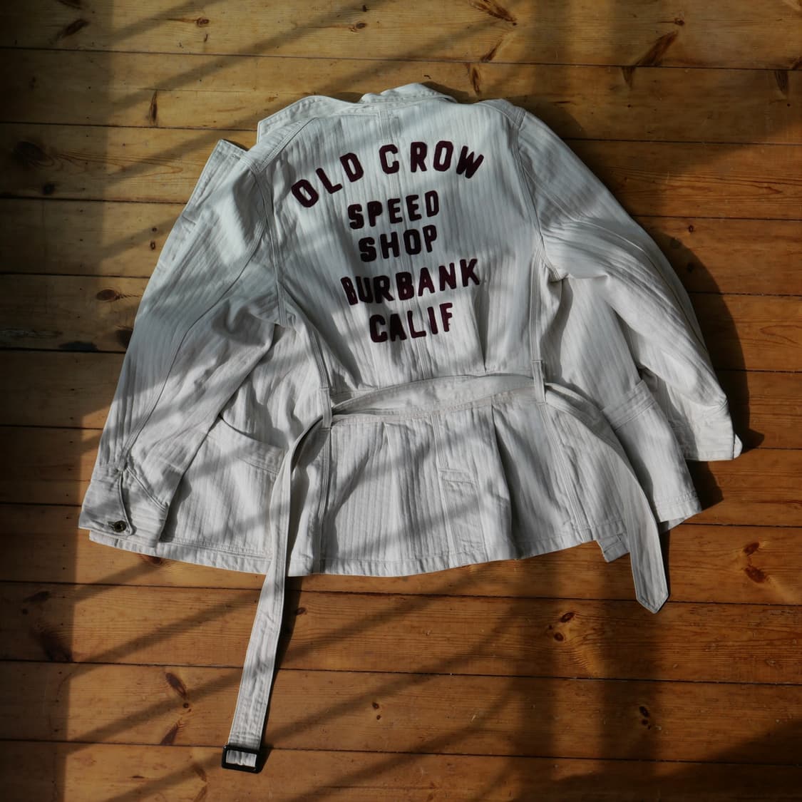 글래드핸드 올드크로우 스피드 샵 코트 (헤링본 데님 원단) 상품이미지1