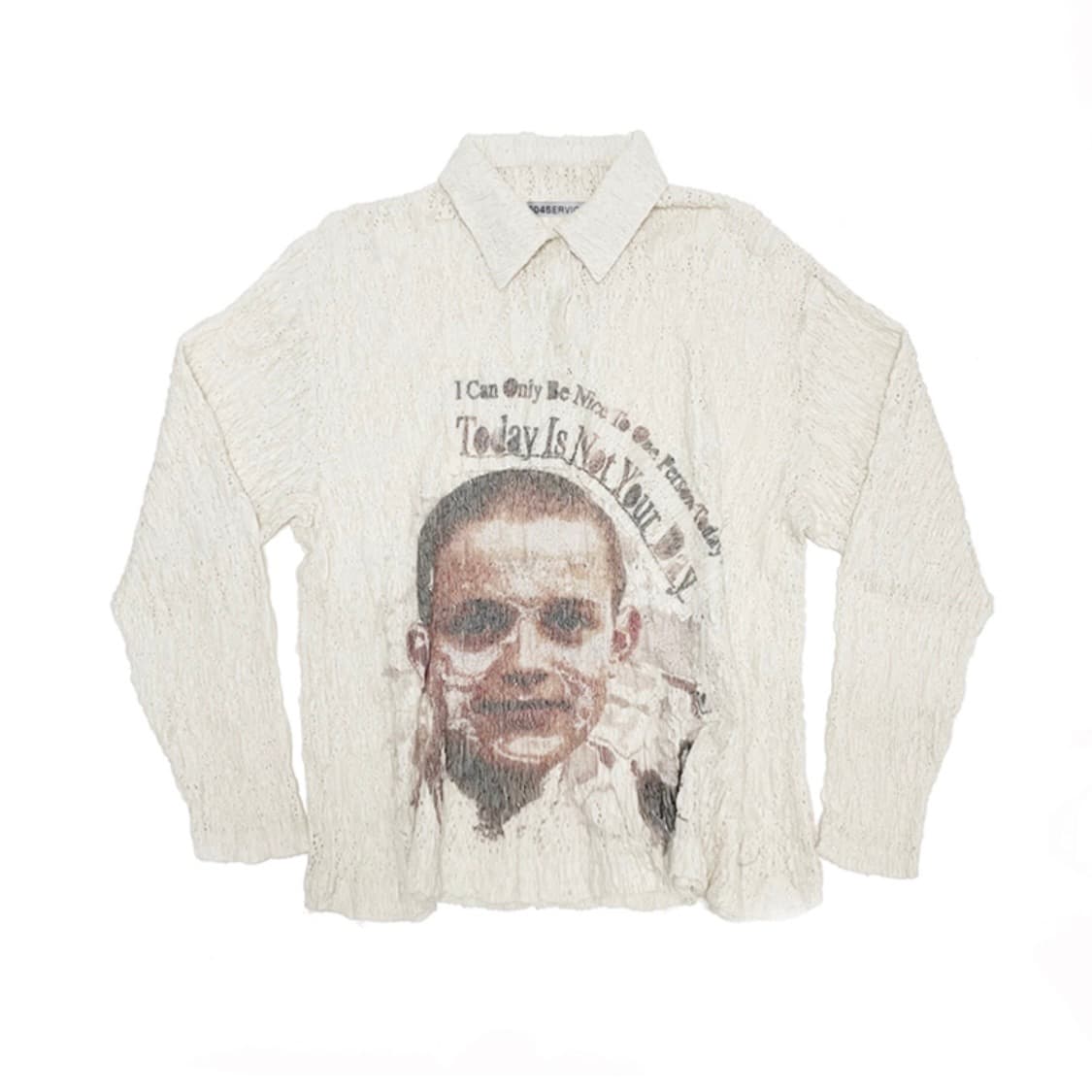 TODAY IS NOT YOUR DAY COLLAR T SHIRT 상품이미지1