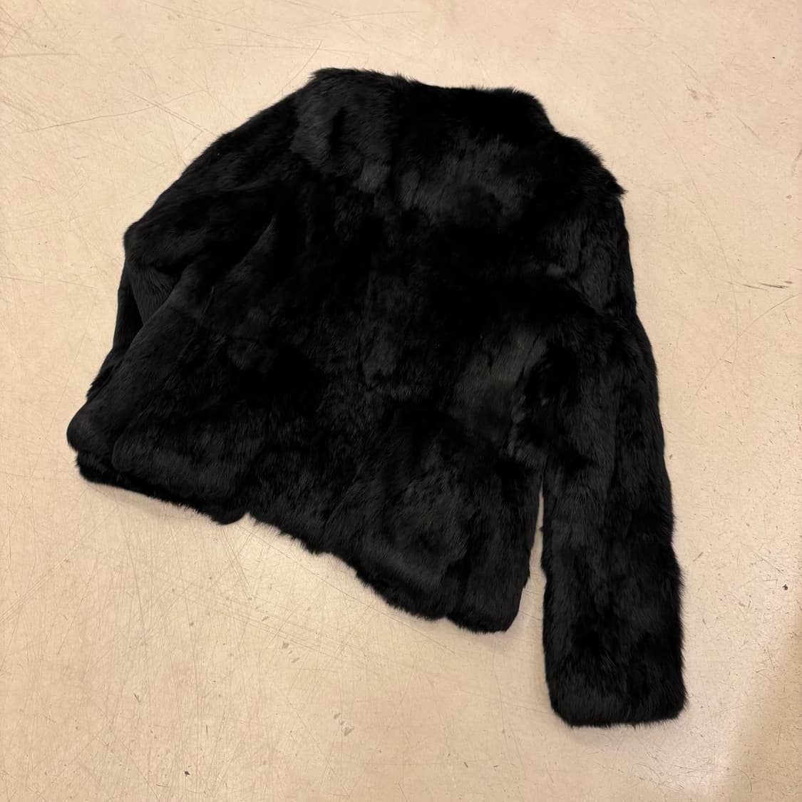 빈티지 토끼털 모피 자켓 상품이미지3