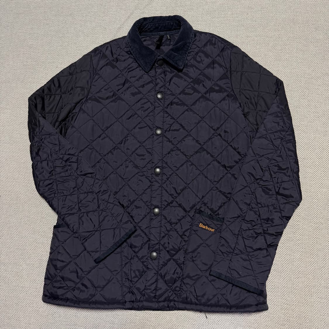 Barbour 바버 카라 퀄팅 자켓 상품이미지1