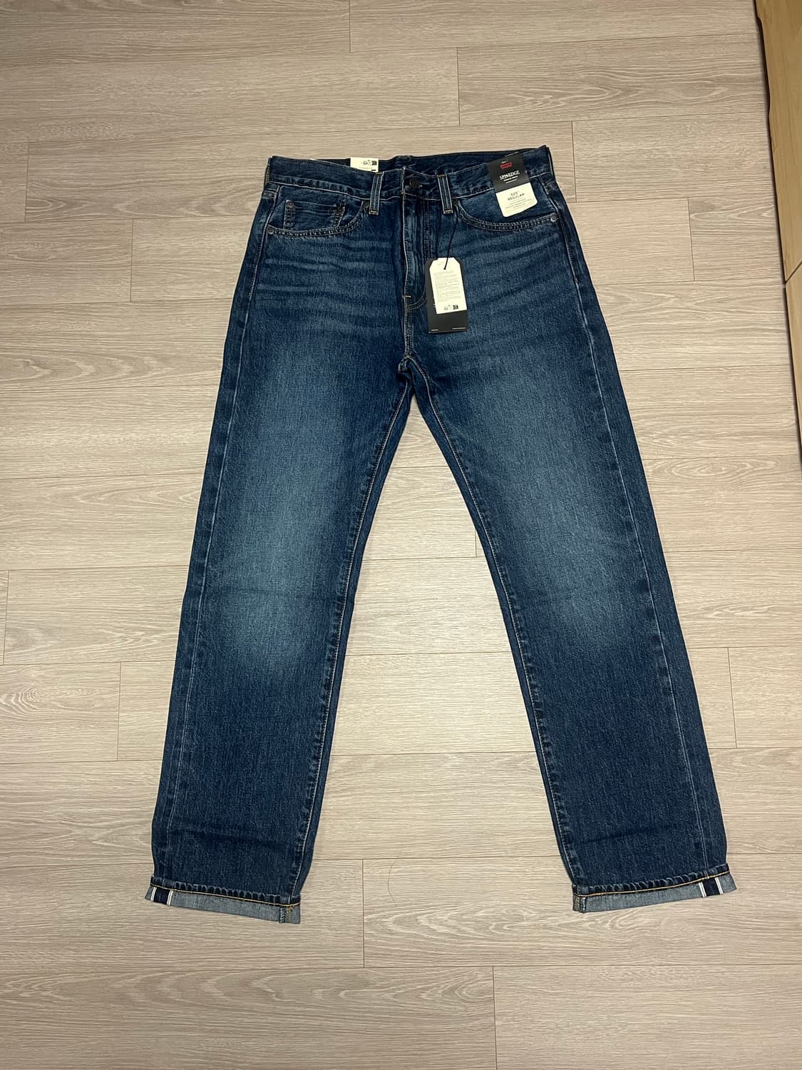 (새상품) 리바이스 505 셀비지 데님 프리미엄라인 청바지 상품이미지1