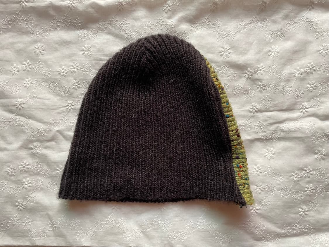 미수아바흐브 블록 비니 블랙 상품이미지1