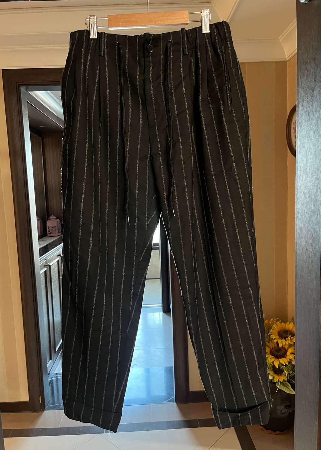 송지오옴므 스트라이프 트라우저 m 상품이미지1