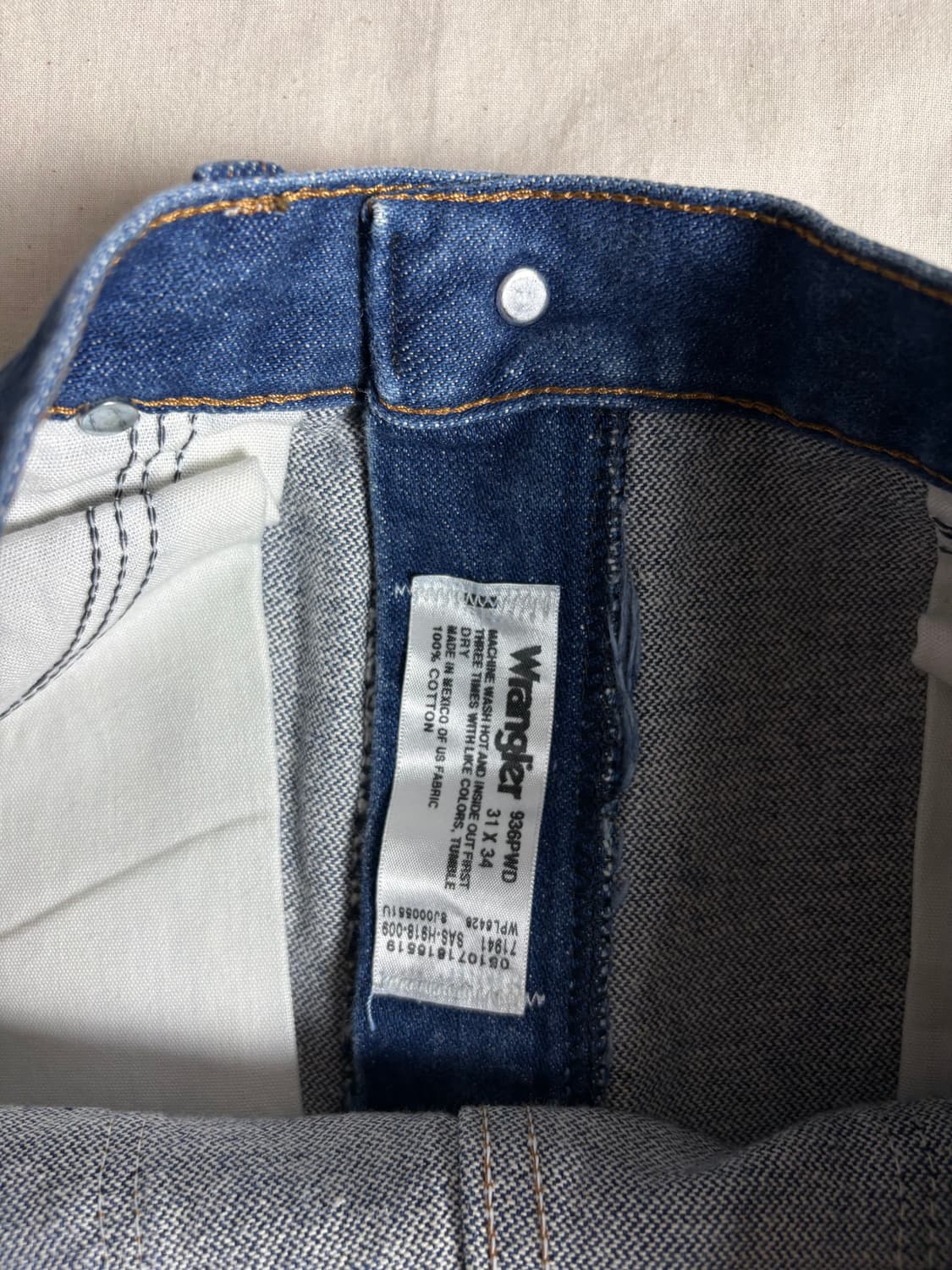 Wrangler 랭글러 데님팬츠 W31 상품이미지4