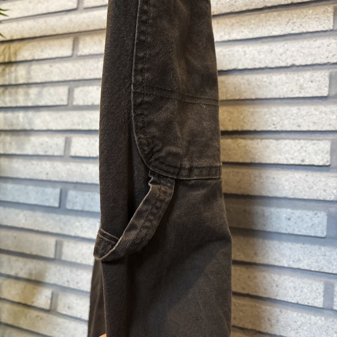 디키즈 헤비게이지 워크 카펜터팬츠 페이드 디테일 밤색 상품이미지6