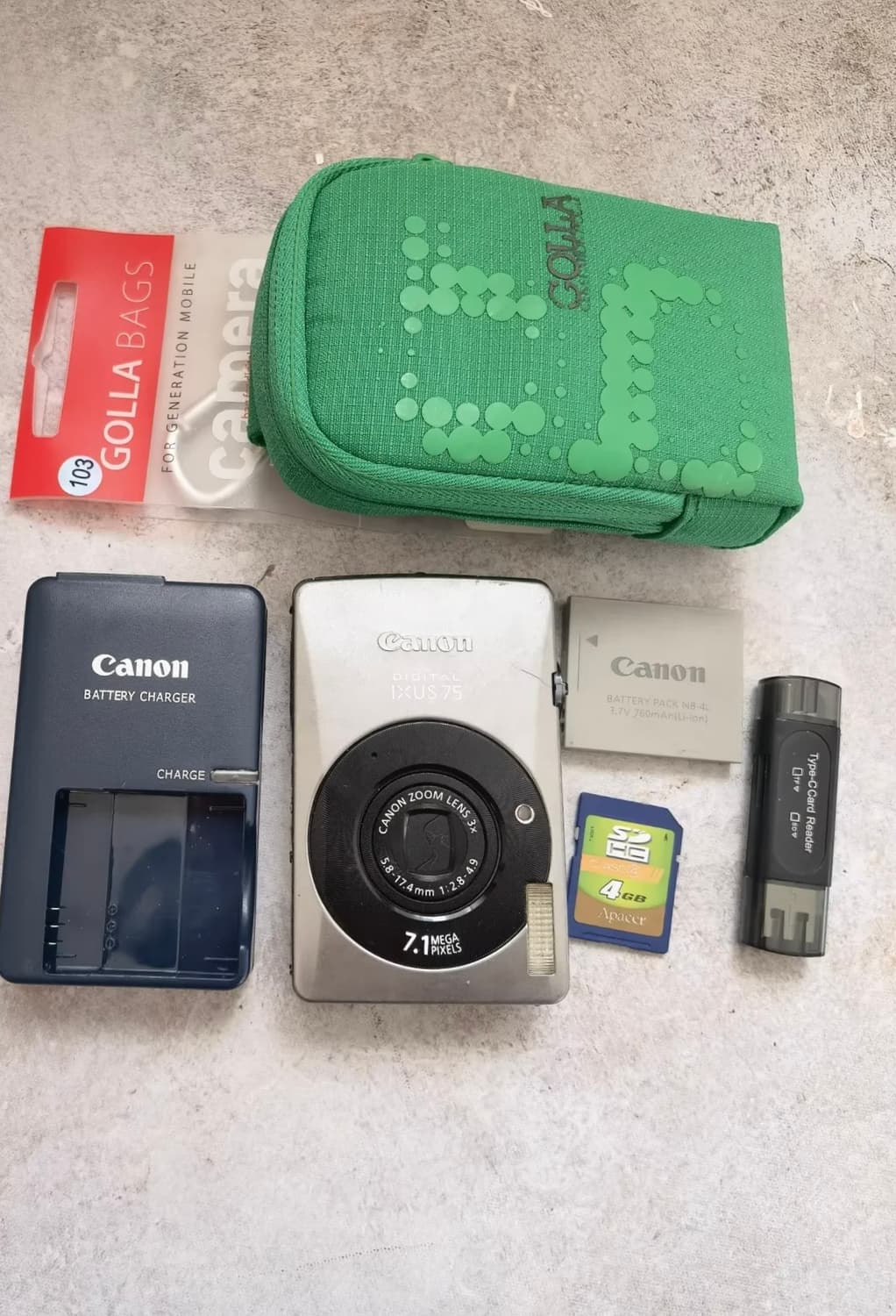 캐논 익서스 75 CANON IXUS 75 빈티지 디지털카메라 디카 상품이미지6