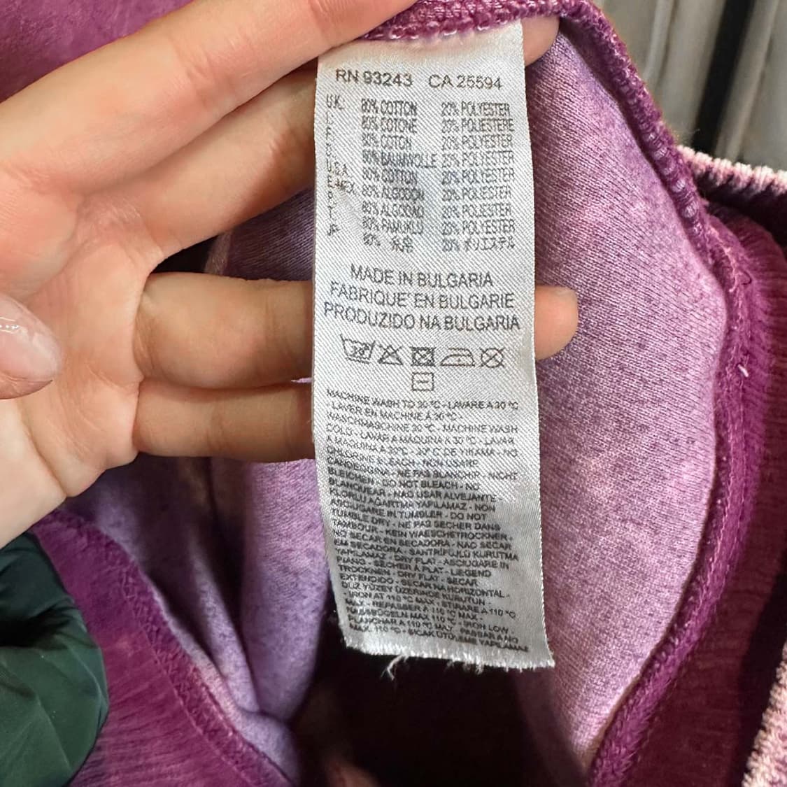 DIESEL 디젤 벨벳 미니 원피스 브이넥 캥거루 포켓 디테일 핑크 상품이미지7