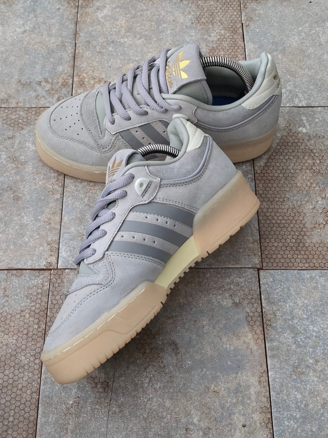 (225)아디다스 라이벌리 로우 86 그레이 상품이미지5