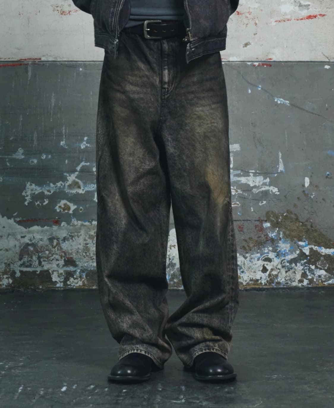 Masion mined dart brush wide denim 상품이미지1