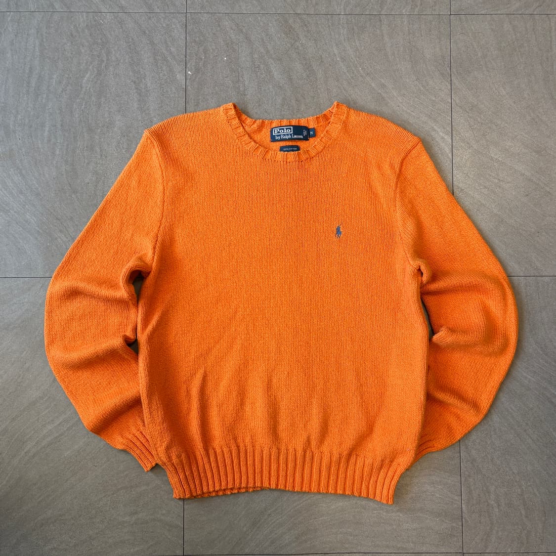 폴로 정품 살구색 코튼 니트  상품이미지1