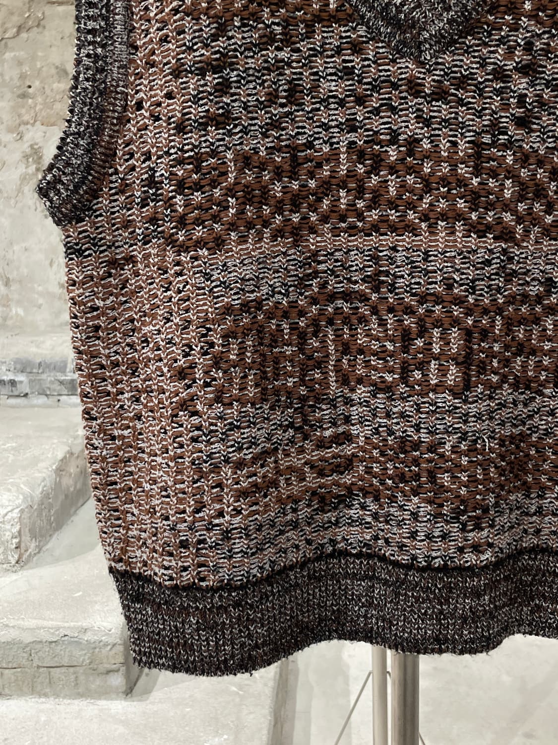 앤더슨벨 마레 모헤어 니트 베스트 상품이미지4