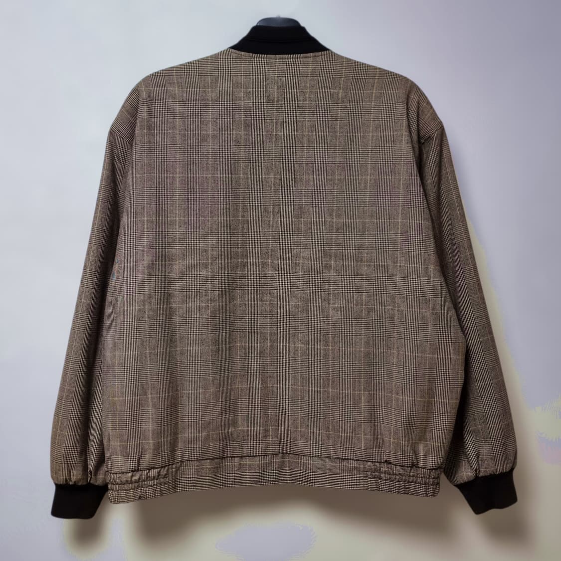 입생로랑 체크 블루종 자켓 105 상품이미지3